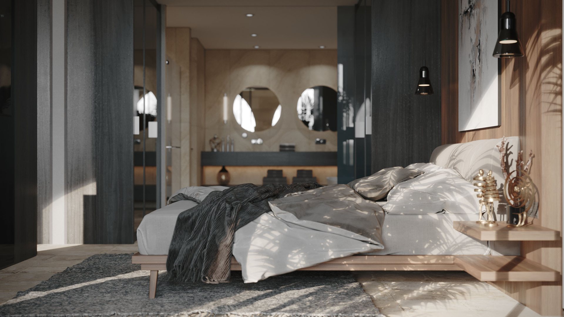 Recube Malta Otel Süit - İç Mekân Görselleştirme